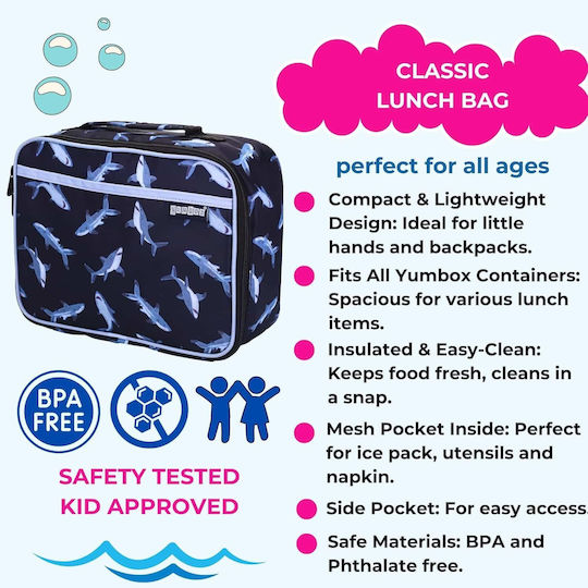 Yumbox Σχολικό Ισοθερμικό Τσαντάκι Φαγητού Χειρός Μονόκεροι