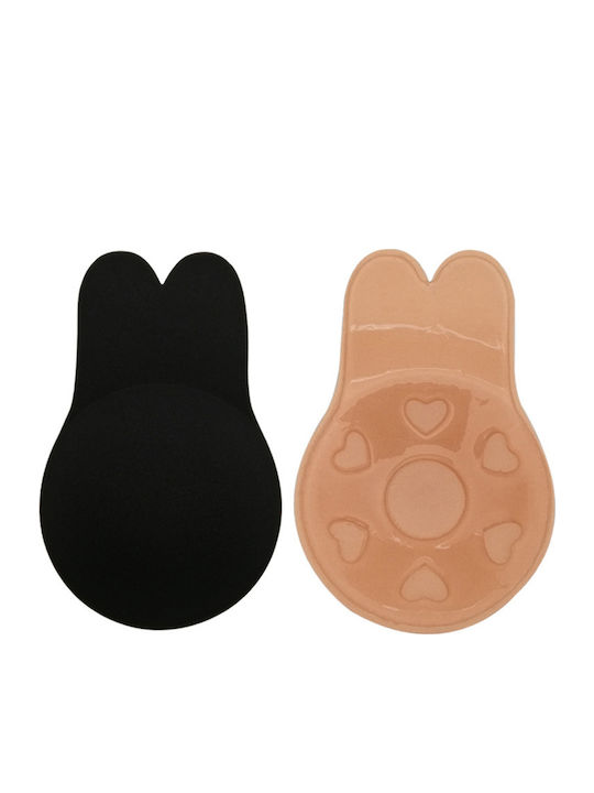 Selbstklebende Silikon-Cup Push-up Beige