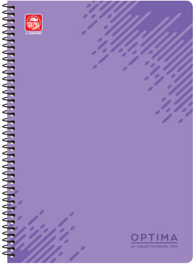 Typotrust Σπιράλ Τετράδιο Ριγέ Α5 2 Θεμάτων