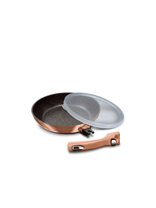 Berlinger Haus Berlinger Haus Pfannen-Set aus Aluminium Rose Gold mit Antihaftbeschichtung 3-teilig