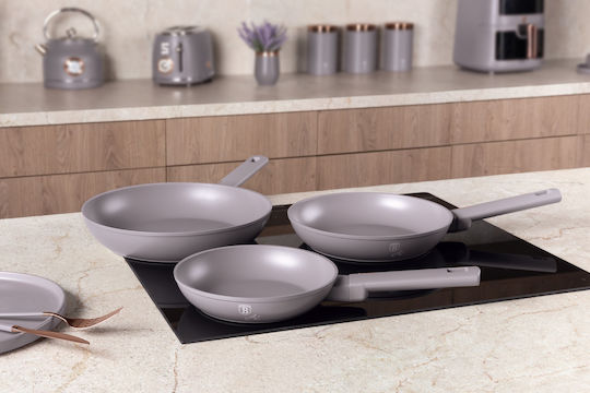 Berlinger Haus Berlinger Haus Taupe Collection Aluminium Pfannen-Set mit Antihaftbeschichtung 3-teilig