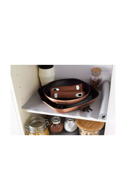 Berlinger Haus Berlinger Haus Pfannen-Set aus Aluminium Rose Gold mit Antihaftbeschichtung 3-teilig