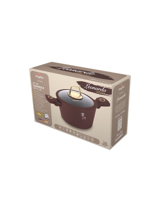 Berlinger Haus Leonardo Collection Βαθιά Κατσαρόλα από Αλουμίνιο 2.5lt / 20cm
