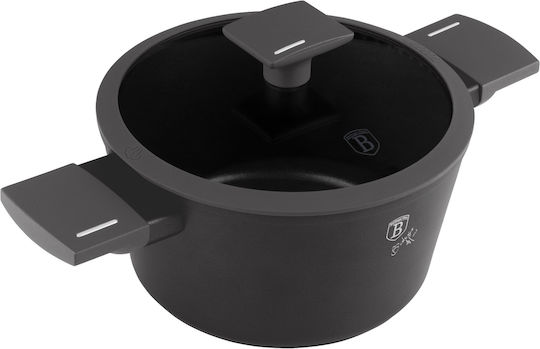Berlinger Haus Anthracite Collection Дълбока Тенджера от Алуминий 2.5лт / 20см