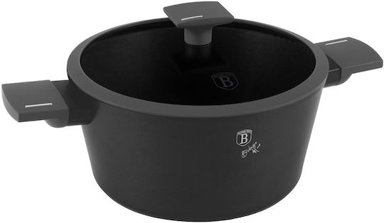 Berlinger Haus Anthracite Collection Дълбока Тенджера от Алуминий 4.1лт / 24см