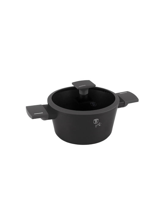 Berlinger Haus Anthracite Collection Deep Pot made of Aluminum 2.5lt / 20cm