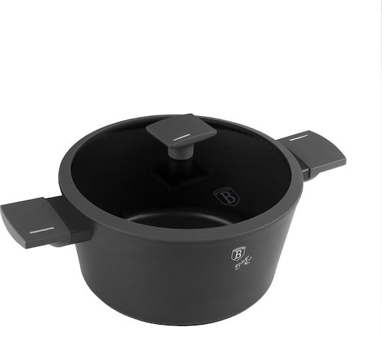 Berlinger Haus Anthracite Collection Дълбока Тенджера от Алуминий 4.1лт / 24см