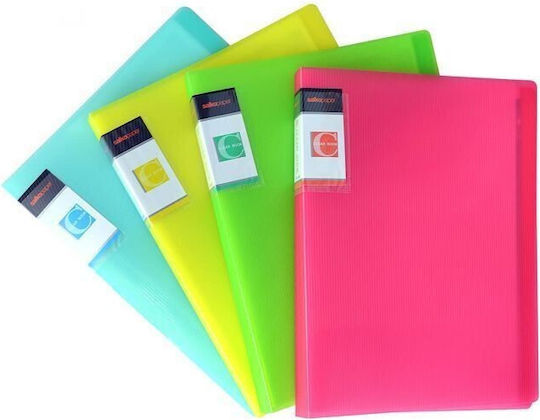 Salko Paper Mappe Suppl mit 50 Plastikhüllen Folien für Papier A4 Transparent 9555 1Stück