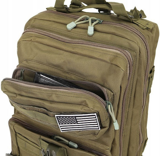 Militärischer Rucksack Rucksack Khaki 38Es