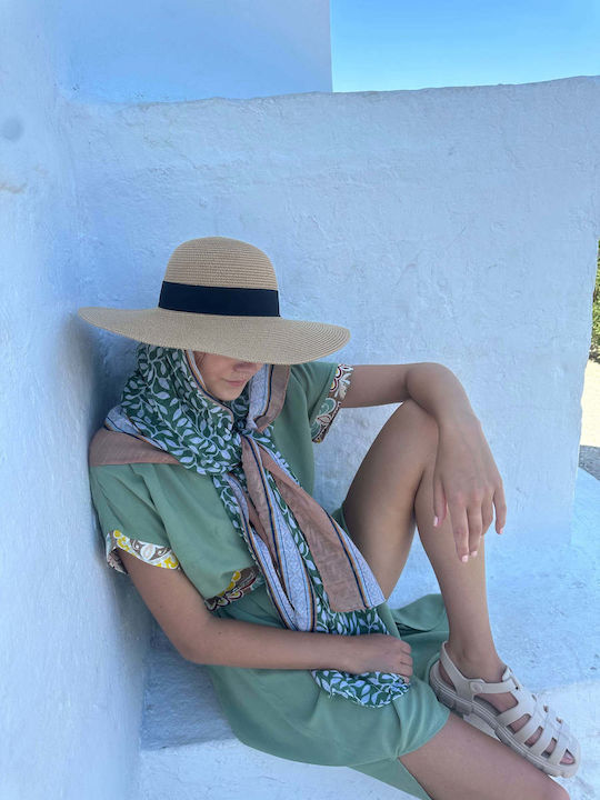 Achilleas Accessories Γυναικείο Καφτάνι Παραλίας Χακι