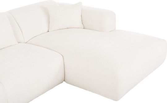 Bricken Ecke Sofa mit Rechte Ecke Weiß 282x160x72cm