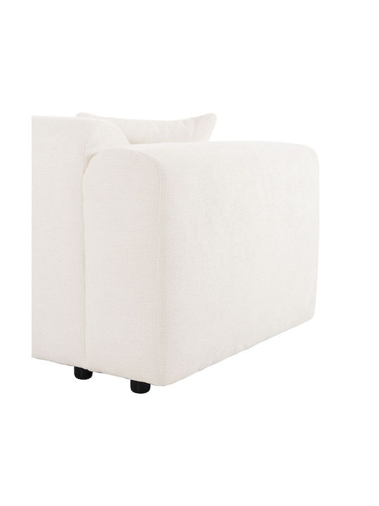 Bricken Corner Couch with Right Corner White 282x160x72 cm