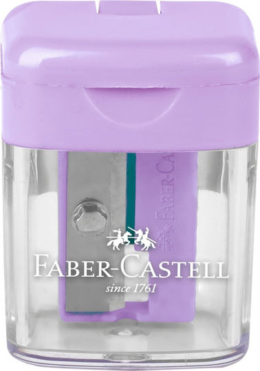 Faber-Castell Mini Box Plastic Ascuțitoare Verde Butoiaș 1buc