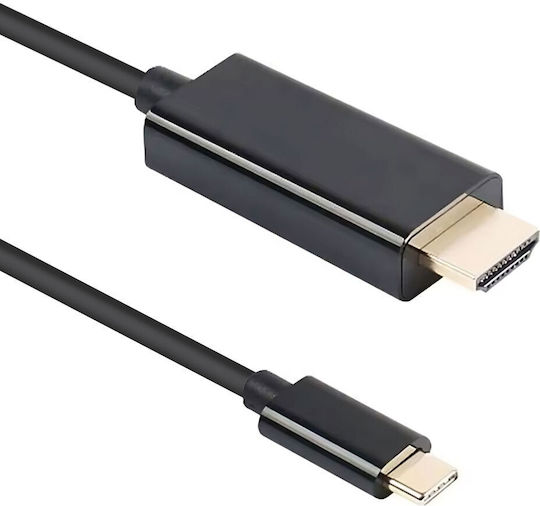 Video Cable USB-C Male to DisplayPort Black 1.8m