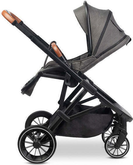 Caretero Ratio Καρότσι Μωρού Dark Grey
