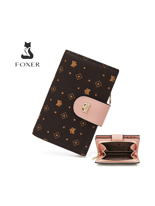 Foxer Small Leather Women's Wallet Pink