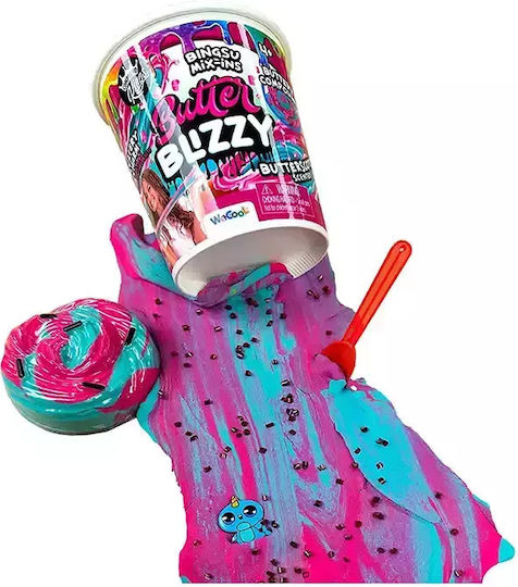 Gama Brands Slime Fluffy Butter Blizzy με Έκπληξη Butterscotch Scented για Παιδιά 4+ Ετών