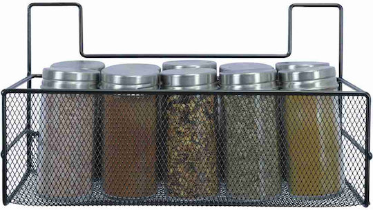 Uncle George Pendant Metal Shelf 26x14x14cm Black