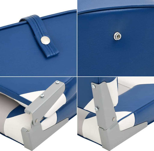 Boat Seat Set of 2 Pieces High Back Folding 3284326