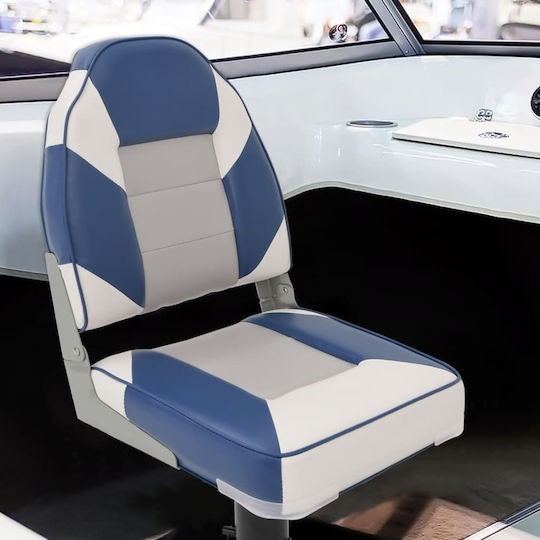 Boat Seat Set 4 Pieces High Back Folding 3284331
