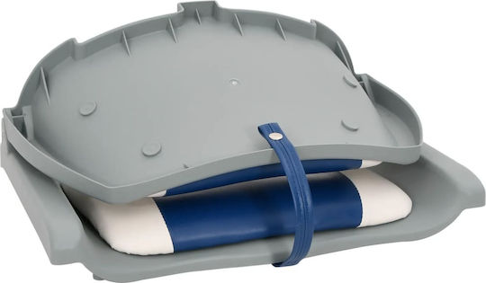Folding Boat Seat 2 Pcs Blue White 48x51x41 cm 3284278