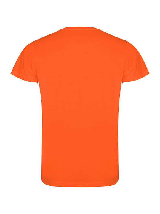 Roly Camimera Men's Short Sleeve Blouse Orange