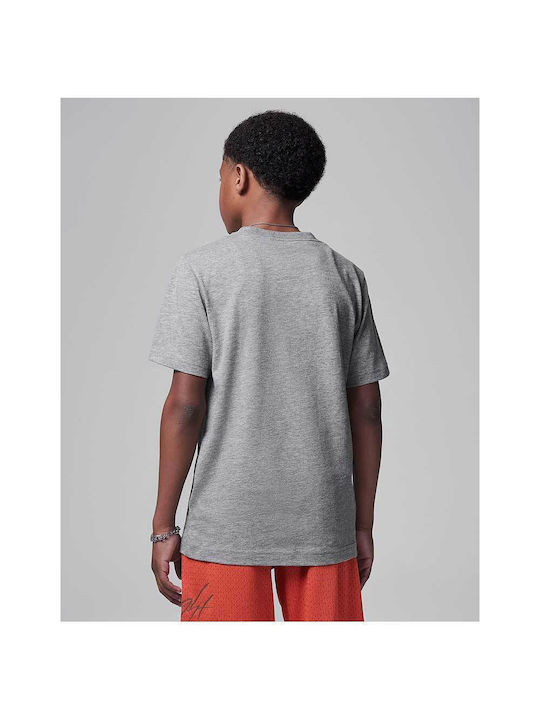 Jordan Kinder-T-Shirt Gray Jumpman Air