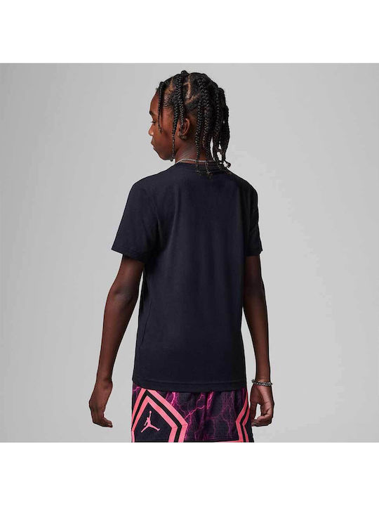 Παιδικό T-shirt Μαύρο Jumpman Air