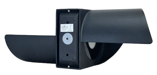 Powertech Spot de exterior montat pe perete LED IP65 10W cu Alb Rece Lumină 10x10x28εκ.