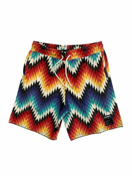 Geronimo Pantaloni Scurți Sport Bărbați Multicolori