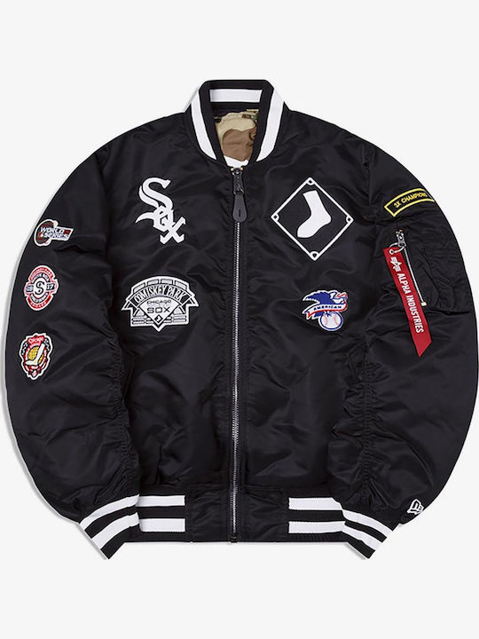 Chicago Winter Jacket Bomber Black