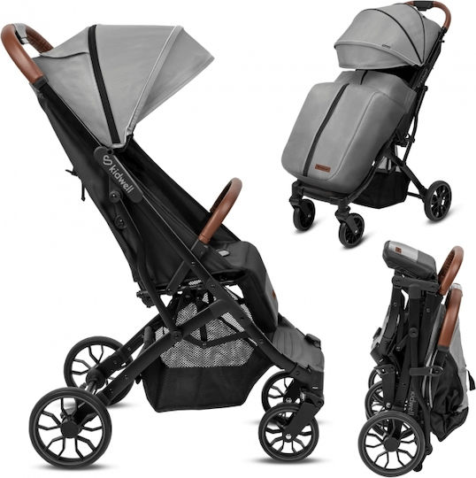Kidwell Colmer Καρότσι Μωρού Kατάλληλο για Nεογέννητο Cool Grey 8kg