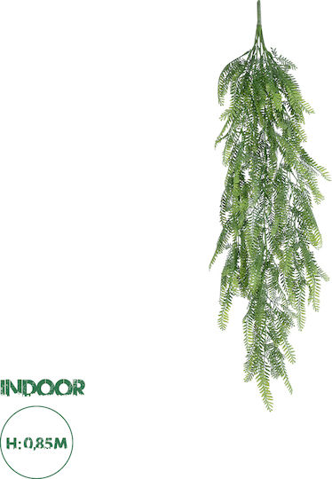 Plantă Artificială Decorativă Fern Green 85cm în cutie GloboStar