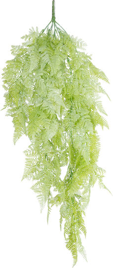 Dekorative künstliche Pflanze Farn Grün 88cm in Box GloboStar