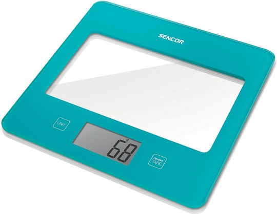 Sencor Digital Kitchen Scale Up To 5kg Turquoise