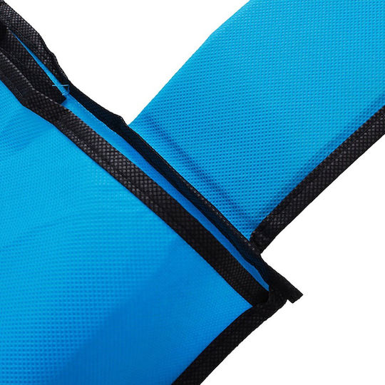 Bed Organizer 5 Pockets Zola Easy To Assemble 56x26 Cm Blue