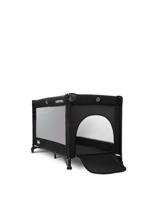 Caretero Esti Кошара за игра 2 Нива с Матрак Black 126x65см