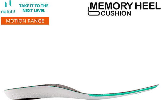 BNS Natch Energy 7 Insole. Spezialisierte Sporteinlagen mit Coolmax® Technologie Ανατομικοί Πάτοι Schuhe mit Memory-Schaum 8908636 2Stück
