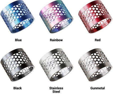 Aspire Pyrex Honeycomb Tube Резервна Резервоар за Атомайзер в Черен Цвят 3.75ml