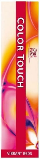 Wella Color Touch Vibrant Reds Полуперманентна Боя За Коса Без Амоняк 4/57 Кехлибарено Кестеняво Кафяво 60мл