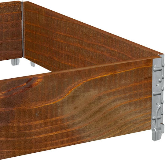 vidaXL Pallet Collar 120cmx80cmx21.5cm