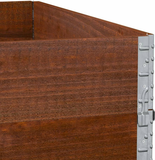 vidaXL Pallet Collar 100cmx100cmx41cm 2pcs