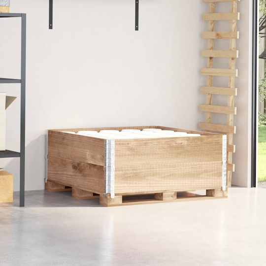 vidaXL Κολάρα Παλέτας 100x100x41εκ. 2τμχ