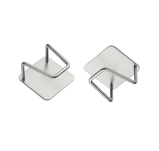 Cremăstrașuri Metalice Argint 2buc