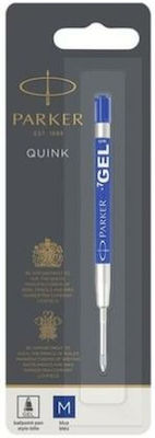 Parker Quink Flow Replacement Ink for Ballpoint in Blue color 12pcs