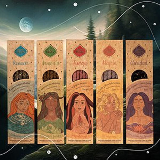 Räucherstäbchen 5 Elemente Erde Sagrada Madre Palo Santo Duft