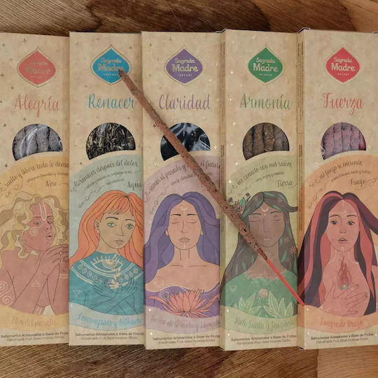 Räucherstäbchen 5 Elemente Erde Sagrada Madre Palo Santo Duft