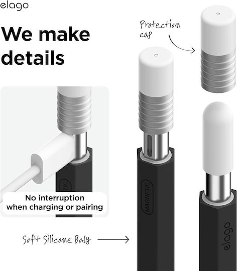 Elago Stylus Case Classic for Apple Pencil (USB-C) Black