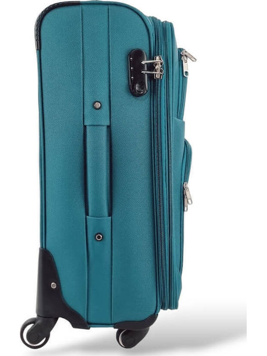 Playbags Голям Куфар Зелен с 4 колела Височина 78см. FW877-28
