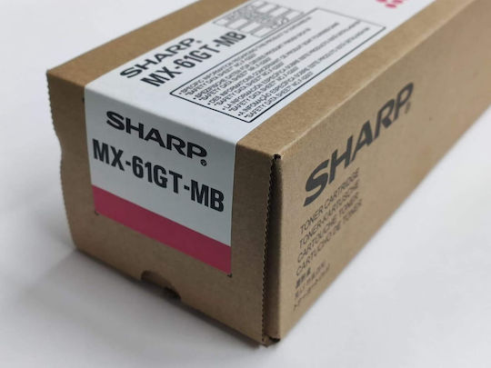 Sharp MX-61GTMB Original Toner Laserdrucker Schwarz 12000 Seiten